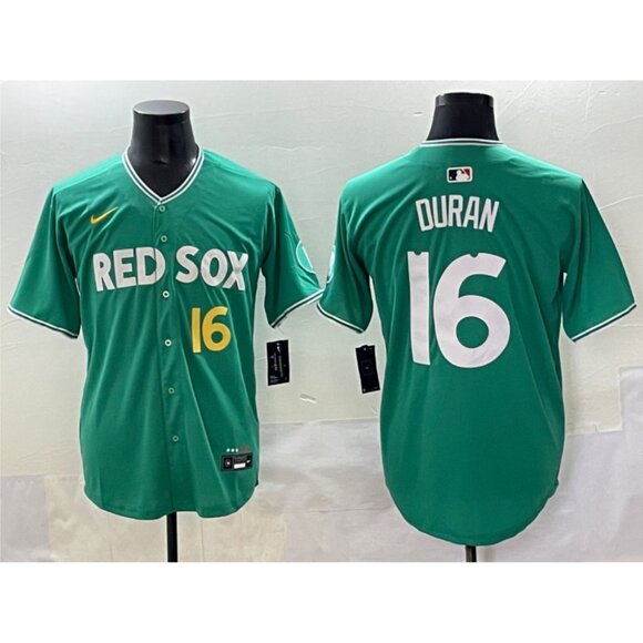 Other - Mens Youths Kids Womens 16 Jarren Duran Jersey Stitched Green